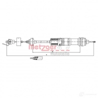 Трос сцепления METZGER Citroen Xsara Picasso 1 (N68) Минивэн 1.6 HDi 109 л.с. 2004 – 2025 11.2284 SQ9LH 11.21 53