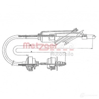 Трос сцепления METZGER 4250032405199 112251 994524 WCTK XS