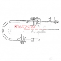 Трос сцепления METZGER 4250032405908 11.3034 FOM4 JU8 994562