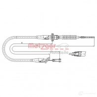 Трос сцепления METZGER 18.6020 999271 4250032409678 V0N9 0