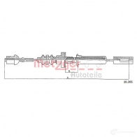 Трос сцепления METZGER 8UU RV 993234 10.306 4250032400699
