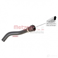 Шланг радиатора METZGER 2420261 KQPJ W1 4062101026385 1424793363 - Изображение 2