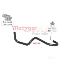 Шланг радиатора METZGER 1424793301 4062101023919 2420196 7450 N3 - Изображение 2