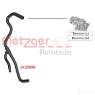 Шланг радиатора METZGER 2420098 4062101025227 IF538 OH 1424793206 - Изображение 2