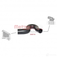 Шланг радиатора METZGER 2420718 4062101017062 FY AE9 1424793787 - Изображение 2