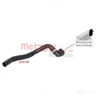 Шланг радиатора METZGER 2420180 KI71P O 4062101023063 1424793285 - Изображение 2