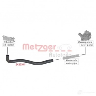 Шланг радиатора METZGER 4062101026804 1424793443 2420341 9 JADGM1 - Изображение 2