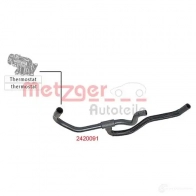 Шланг радиатора METZGER UH5 OEAW 2420091 4062101025920 1424793199 - Изображение 2