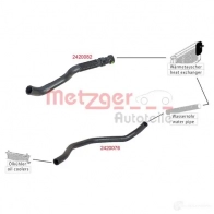 Шланг радиатора METZGER 4062101023018 2420076 Ford Fiesta H XX1V