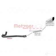 Шланг радиатора METZGER 2420297 4062101027450 VVJ M8 1424793399 - Изображение 2