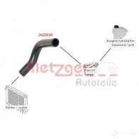Шланг радиатора METZGER 2420038 1424793146 4062101025715 ZT10FL 4 - Изображение 2