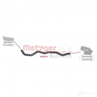 Шланг радиатора METZGER 1424793436 MI2J K2M 2420334 4062101024978 - Изображение 2