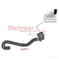 Шланг радиатора METZGER O978M X 1424793179 2420071 4062101025364 - Изображение 2