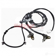 Датчик АБС METZGER 09001282 V PQKRX 1437595663