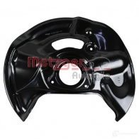 Кожух, щиток тормозного диска METZGER 6115235 QZU7 FG 1438001783 - Изображение 2