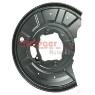 Кожух, щиток тормозного диска METZGER 4250032651855 1009806 LU 27E 6115012 - Изображение 2