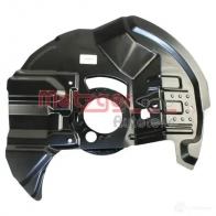 Кожух, щиток тормозного диска METZGER 86 X2O1 1424411790 6115138 4250032741228 - Изображение 2