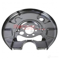 Кожух, щиток тормозного диска METZGER 6115434 Y WLP5 Volkswagen Passat (B3-B4) 2 1988 – 1997