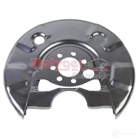 Кожух, щиток тормозного диска METZGER 6115434 Y WLP5 1438002045 - Изображение 2