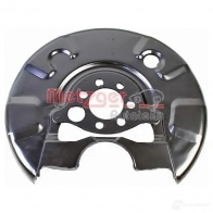 Кожух, щиток тормозного диска METZGER 1438002089 6115433 Q7X2GH 6 - Изображение 2