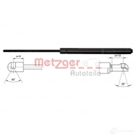 Амортизатор багажника METZGER 4250032486013 2110423 X9Y TXZ Fiat Idea