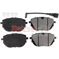 Тормозные колодки дисковые, комплект METZGER 1170961 Volkswagen Caravelle (T6, SG) 6 Автобус ABT e-Caravelle 113 л.с. 2020 – 2025 7 YOGK5