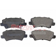 Тормозные колодки дисковые, комплект METZGER QT9 FR Kia Picanto (JA) 3 Хэтчбек 1.2 MPI 84 л.с. 2020 – 2025 1171001