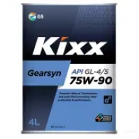 Трансмиссионное масло в мкпп, редуктор синтетическое L296344TE1 KIXX SAE 75W-90 API GL-4, API GL-5, API GL-4, API GL-5, 4 л KIXX L296344TE1 D9FKSG 6 1439753310