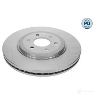 Тормозной диск MEYLE Nissan Navara (D40) 2 Пикап 2.5 dCi 4WD (D40TT. D40T. D40M. D40BB) 190 л.с. 2009 – 2025 36-15 521 0073/PD GALMW M BD1979PD