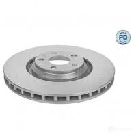 Тормозной диск MEYLE 183 521 0003/PD MBD 1526PD H1M7X Audi TT (8J3) 2 Купе 2.0 Tfsi Quattro 200 л.с. 2008 – 2010