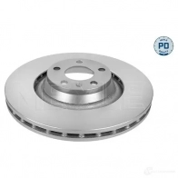 Тормозной диск MEYLE 183 521 1099/PD Audi A6 (C6) 3 Универсал 3.0 Tdi Quattro 233 л.с. 2006 – 2008 IPDYQ7P MB D1545PD