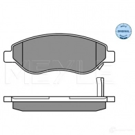 Тормозные колодки дисковые, комплект MEYLE 1407849 MBP0624 025 245 5019/W 24 550 - Изображение 3