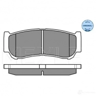 Тормозные колодки дисковые, комплект MEYLE 2448 8 025 244 8816/W 24489 Hyundai H1 Starex (A1) 1 Минивэн 2.5 CRDi 140 л.с. 2002 – 2025