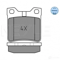 Тормозные колодки, комплект MEYLE MBP0115 0252135819 1407086 2135 8 - Изображение 2