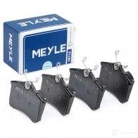 Тормозные колодки дисковые, комплект MEYLE 2096 1 23554 025 209 6117 1407014 - Изображение 2