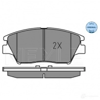 Тормозные колодки дисковые, комплект MEYLE 1437614343 VQ RXK 025 225 9018 - Изображение 2