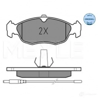 Тормозные колодки дисковые, комплект MEYLE 025 214 3017/W 21 430 MBP0128 1407103 - Изображение 2