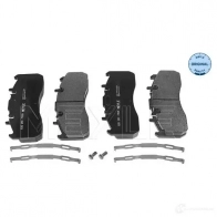 Тормозные колодки дисковые, комплект MEYLE MBP0750 291 73 1408075 025 291 7329/S