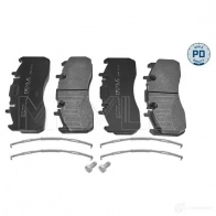 Тормозные колодки дисковые, комплект MEYLE H4NJOV B 025 291 7329/PD 1437615203