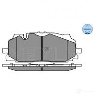 Тормозные колодки дисковые, комплект MEYLE QO4L E 1437615173 025 258 6117