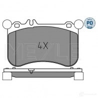 Тормозные колодки дисковые, комплект MEYLE 025 252 1917/PD MBP1699PD 25 219 Mercedes CLS (X218) 2 Универсал 4.7 CLS 500 (2173) 408 л.с. 2012 – 2025