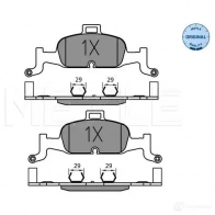 Тормозные колодки дисковые, комплект MEYLE Audi A6 (C8) 5 Универсал 025 224 0216 2240 2 22403