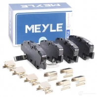 Тормозные колодки дисковые, комплект MEYLE 2 4664 1407888 24665 025 246 6415/W - Изображение 2