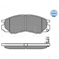 Тормозные колодки дисковые, комплект MEYLE MBP0314 025 232 9015/W 232 90 1407383 - Изображение 3