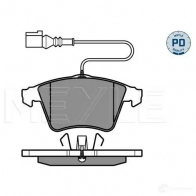 Тормозные колодки дисковые, комплект MEYLE 1407577 MBP0803PD 23 749 025 237 4919/PD - Изображение 2