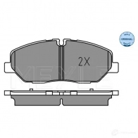 Тормозные колодки дисковые, комплект MEYLE 1437615331 025 224 2020/PD FQ1G 0IT - Изображение 2