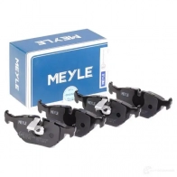 Тормозные колодки дисковые, комплект MEYLE 1407180 2169 1 21891 025 216 9117 - Изображение 2