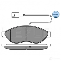 Тормозные колодки дисковые, комплект MEYLE 025 244 6819/W1 24 468 1407814 MBP0599 - Изображение 2