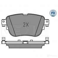 Тормозные колодки дисковые, комплект MEYLE 025 224 3716/PD 1437615631 3 9YNSE - Изображение 2