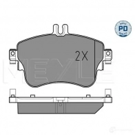 Тормозные колодки дисковые, комплект MEYLE MBP0841PD 025 253 2619/PD 1407997 2532 6 - Изображение 2